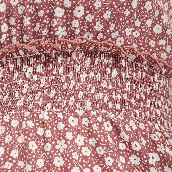 Floral fringe dress 💜 - Picture 5 of 6